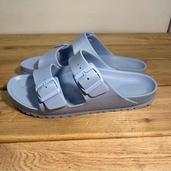 Birkenstock Women's Arizona EVA Sandal Dusty Blue Size 41 Women’s 10-10.5 - Picture 4 of 11